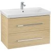 Villeroy and Boch Avento Nordic Oak 800mm Wall Hung 2-Drawer Vanity Unit 2 Villeroy and Boch Avento Nordic Oak 800mm Wall Hung 2-Drawer Vanity Unit -Wall Hung Vanity Units Shop SAVE05VJ01 P