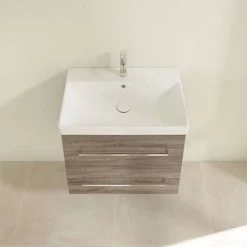 Villeroy and Boch Avento Stone Oak 650mm Wall Hung 2-Drawer Vanity Unit 11 Villeroy and Boch Avento Stone Oak 650mm Wall Hung 2-Drawer Vanity Unit -Wall Hung Vanity Units Shop SAVE07RK01 D3 460