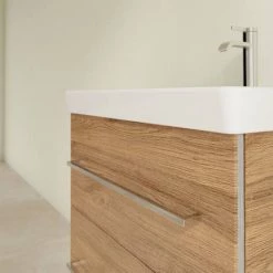 Villeroy and Boch Avento Oak Kansas 600mm Wall Hung 2-Drawer Vanity Unit 12 Villeroy and Boch Avento Oak Kansas 600mm Wall Hung 2-Drawer Vanity Unit -Wall Hung Vanity Units Shop SAVE09RH01 D4 460