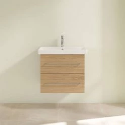 Villeroy and Boch Avento Nordic Oak 600mm Wall Hung 2-Drawer Vanity Unit 10 Villeroy and Boch Avento Nordic Oak 600mm Wall Hung 2-Drawer Vanity Unit -Wall Hung Vanity Units Shop SAVE09VJ01 D2 460