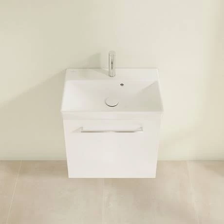 Villeroy and Boch Avento Wall Hung Vanity Unit 530mm - Crystal White - SAVEB401 6 Villeroy and Boch Avento Wall Hung Vanity Unit 530mm - Crystal White - SAVEB401 - Image 4