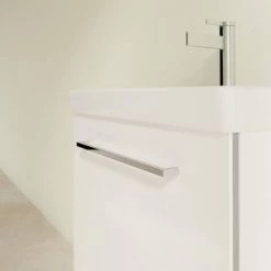 Villeroy and Boch Avento Wall Hung Vanity Unit 530mm - Crystal White - SAVEB401 11 Villeroy and Boch Avento Wall Hung Vanity Unit 530mm - Crystal White - SAVEB401 -Wall Hung Vanity Units Shop SAVE11B401 D4 460