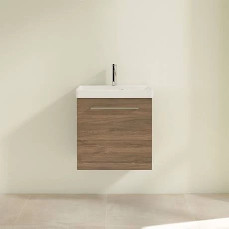 Villeroy and Boch Avento Arizona Oak 550mm Wall Hung 1-Door Vanity Unit 5 Villeroy and Boch Avento Arizona Oak 550mm Wall Hung 1-Door Vanity Unit - Image 3
