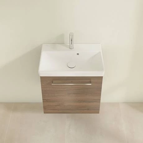 Villeroy and Boch Avento Arizona Oak 550mm Wall Hung 1-Door Vanity Unit 6 Villeroy and Boch Avento Arizona Oak 550mm Wall Hung 1-Door Vanity Unit - Image 4