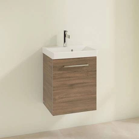 Villeroy and Boch Avento Arizona Oak 450mm Wall Hung 1-Door Vanity Unit 4 Villeroy and Boch Avento Arizona Oak 450mm Wall Hung 1-Door Vanity Unit - Image 2