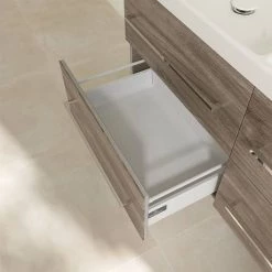 Villeroy and Boch Avento Stone Oak 1200mm Wall Hung 4-Drawer Double Vanity Unit 13 Villeroy and Boch Avento Stone Oak 1200mm Wall Hung 4-Drawer Double Vanity Unit -Wall Hung Vanity Units Shop SAVE29RK01 D5 460