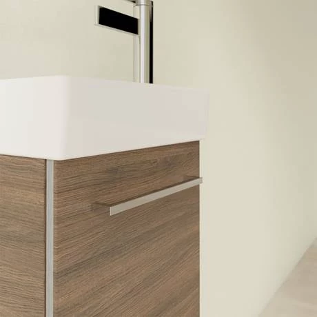Villeroy and Boch Avento Arizona Oak 360mm Wall Hung Vanity Unit with Left Bowl Basin 7 Villeroy and Boch Avento Arizona Oak 360mm Wall Hung Vanity Unit with Left Bowl Basin - Image 5