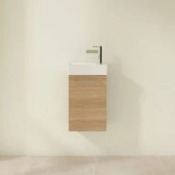 Villeroy and Boch Avento Nordic Oak 360mm Wall Hung Vanity Unit with Left Bowl Basin 9 Villeroy and Boch Avento Nordic Oak 360mm Wall Hung Vanity Unit with Left Bowl Basin -Wall Hung Vanity Units Shop SAVE31VJ01 D2 460
