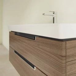 Villeroy and Boch Subway 2.0 Arizona Oak 1000mm Wall Hung 2-Drawer Vanity Unit 9 Villeroy and Boch Subway 2.0 Arizona Oak 1000mm Wall Hung 2-Drawer Vanity Unit -Wall Hung Vanity Units Shop SB2AO1000 D2 460