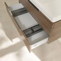 Villeroy and Boch Subway 2.0 Arizona Oak 1000mm Wall Hung 2-Drawer Vanity Unit 11 Villeroy and Boch Subway 2.0 Arizona Oak 1000mm Wall Hung 2-Drawer Vanity Unit -Wall Hung Vanity Units Shop SB2AO1000 D4 460