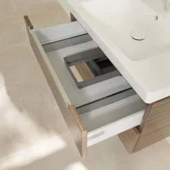 Villeroy and Boch Subway 2.0 Arizona Oak 800mm Wall Hung 2-Drawer Vanity Unit -Wall Hung Vanity Units Shop SB2AO800 D3 460