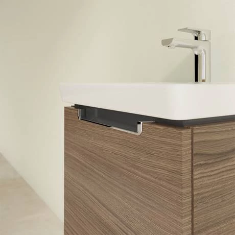 Villeroy and Boch Subway 2.0 Arizona Oak 450mm Wall Hung 1-Drawer Vanity Unit 5 Villeroy and Boch Subway 2.0 Arizona Oak 450mm Wall Hung 1-Drawer Vanity Unit - Image 3