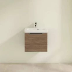 Villeroy and Boch Subway 2.0 Arizona Oak 500mm Wall Hung 1-Drawer Vanity Unit 10 Villeroy and Boch Subway 2.0 Arizona Oak 500mm Wall Hung 1-Drawer Vanity Unit -Wall Hung Vanity Units Shop SBAO500 D2 460