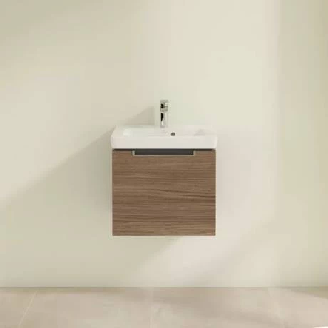 Villeroy and Boch Subway 2.0 Arizona Oak 500mm Wall Hung 1-Drawer Vanity Unit 5 Villeroy and Boch Subway 2.0 Arizona Oak 500mm Wall Hung 1-Drawer Vanity Unit - Image 3