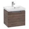 Villeroy and Boch Subway 2.0 Arizona Oak 500mm Wall Hung 1-Drawer Vanity Unit -Wall Hung Vanity Units Shop SBAO500 P