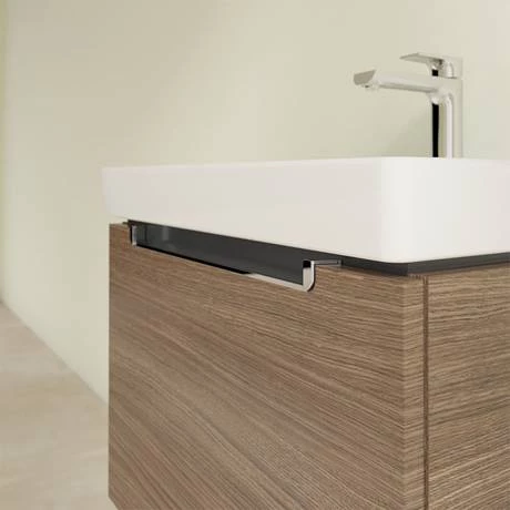 Villeroy and Boch Subway 2.0 Arizona Oak 600mm Wall Hung 1-Drawer Vanity Unit 5 Villeroy and Boch Subway 2.0 Arizona Oak 600mm Wall Hung 1-Drawer Vanity Unit - Image 3