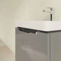 Villeroy and Boch Subway 2.0 Glossy Grey 500mm Wall Hung 1-Drawer Vanity Unit 12 Villeroy and Boch Subway 2.0 Glossy Grey 500mm Wall Hung 1-Drawer Vanity Unit -Wall Hung Vanity Units Shop SBGG500 D4 460