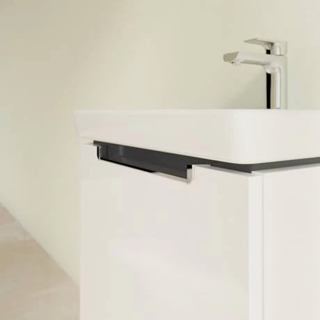 Villeroy and Boch Subway 2.0 Glossy White 500mm Wall Hung 1-Drawer Vanity Unit 7 Villeroy and Boch Subway 2.0 Glossy White 500mm Wall Hung 1-Drawer Vanity Unit - Image 5