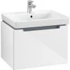Villeroy and Boch Subway 2.0 Glossy White 600mm Wall Hung 1-Drawer Vanity Unit 2 Villeroy and Boch Subway 2.0 Glossy White 600mm Wall Hung 1-Drawer Vanity Unit -Wall Hung Vanity Units Shop SBGW600 P