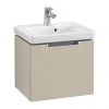 Villeroy and Boch Subway 2.0 Soft Grey 500mm Wall Hung 1-Drawer Vanity Unit -Wall Hung Vanity Units Shop SBSG500 P