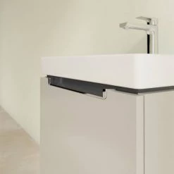 Villeroy and Boch Subway 2.0 Soft Grey 550mm Wall Hung 1-Drawer Vanity Unit 8 Villeroy and Boch Subway 2.0 Soft Grey 550mm Wall Hung 1-Drawer Vanity Unit -Wall Hung Vanity Units Shop SBSG550 D2 460