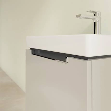 Villeroy and Boch Subway 2.0 Soft Grey 550mm Wall Hung 1-Drawer Vanity Unit 5 Villeroy and Boch Subway 2.0 Soft Grey 550mm Wall Hung 1-Drawer Vanity Unit - Image 3