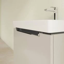 Villeroy and Boch Subway 2.0 Soft Grey 600mm Wall Hung 1-Drawer Vanity Unit 8 Villeroy and Boch Subway 2.0 Soft Grey 600mm Wall Hung 1-Drawer Vanity Unit -Wall Hung Vanity Units Shop SBSG600 D2 460