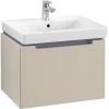 Villeroy and Boch Subway 2.0 Soft Grey 600mm Wall Hung 1-Drawer Vanity Unit 1 Villeroy and Boch Subway 2.0 Soft Grey 600mm Wall Hung 1-Drawer Vanity Unit -Wall Hung Vanity Units Shop SBSG600 P