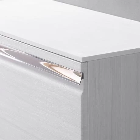 Roper Rhodes Pursuit Wall Hung Countertop Vanity Unit - Gloss White - 600mm Solid Worktop 4 Roper Rhodes Pursuit Wall Hung Countertop Vanity Unit - Gloss White - 600mm Solid Worktop - Image 2