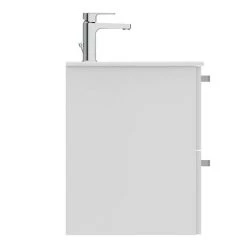 Ideal Standard Tempo 600mm Gloss White 2 Drawer Wall Hung Vanity Unit 12 Ideal Standard Tempo 600mm Gloss White 2 Drawer Wall Hung Vanity Unit -Wall Hung Vanity Units Shop TEM60WHGW D4 460