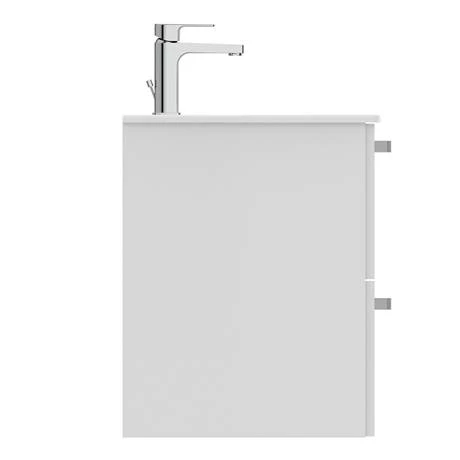 Ideal Standard Tempo 600mm Gloss White 2 Drawer Wall Hung Vanity Unit 7 Ideal Standard Tempo 600mm Gloss White 2 Drawer Wall Hung Vanity Unit - Image 5
