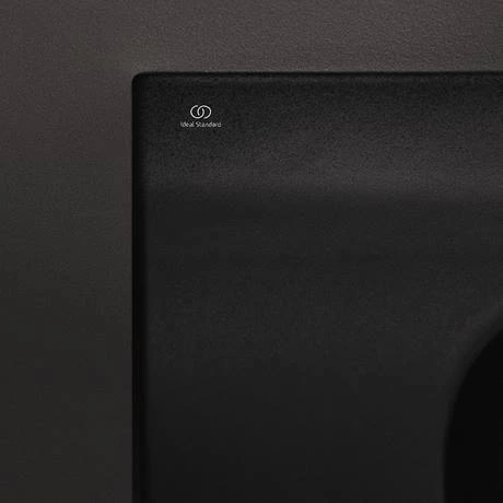 Ideal Standard Tesi Silk Black 800mm 2-Drawer Wall Hung Vanity Unit 8 Ideal Standard Tesi Silk Black 800mm 2-Drawer Wall Hung Vanity Unit - Image 6