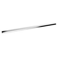 Venice Fluted 800mm White Vanity Unit - Wall Hung Single Drawer Unit with Chrome Handle -Wall Hung Vanity Units Shop VF80WH1DWHT d2 460