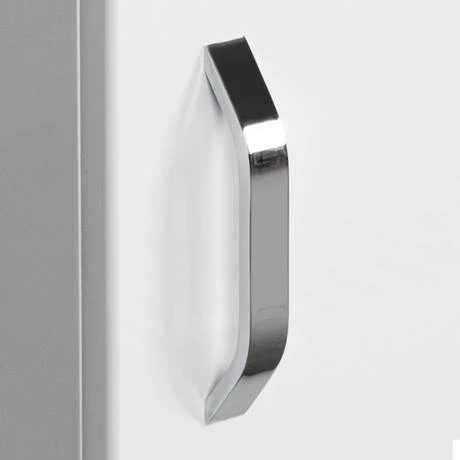 Valencia Perla Wall Hung Cloakroom Vanity (Gloss White - 450mm Wide) 5 Valencia Perla Wall Hung Cloakroom Vanity (Gloss White - 450mm Wide) - Image 3